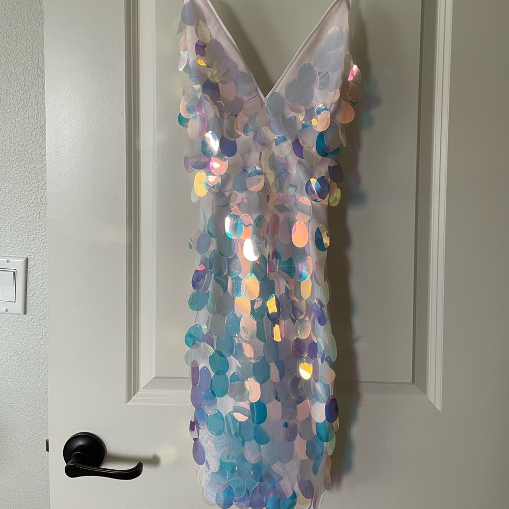 Fashion Nova Mini Sequin Dress. NWT.